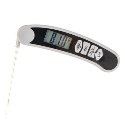 China Display in both â „ ‰ and â „ ƒ Digital Folding Instant Read BBQ Meat Cooking Thermometer With Back Light for sale