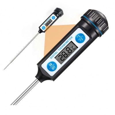 China Â ° F/Â ° Switchable C Instant Read Meat Thermometer With Long Probe For BBQ Meat Milk Water for sale