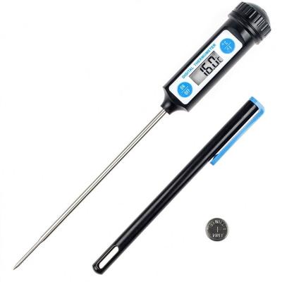 China Â ° F/Â ° C FarView Long Pin Probe Digital Food Cooking Switchable Thermometer for sale