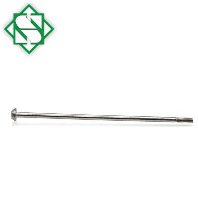 China HEX M3 Customized Long Steel Wood Furniture Screw Lower Price And Reliable Quality , Machine Screw With Gasket for sale