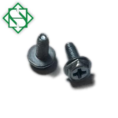 China HEX Phillips Cross Hexagon Head Triangle with Fixed Joint, Knob Price and Thread High Quality Screw for sale