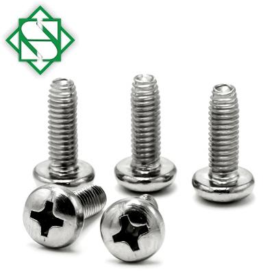 China GB6560 Pan Head Triangle Thread Stainless Steel Pan Head Screw for sale