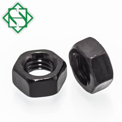 China Toy High Quality DIN934 M2-M10 Carbon Steel Hex Nuts Lock Nuts For Machine Screw for sale