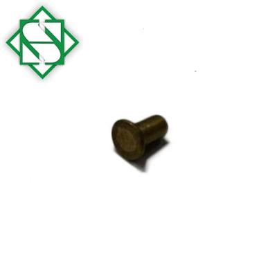 China Pan Hollow Rivets Fastener / Brass Thin Head Hollow Rivets Hardware Accessories DIN6791 for sale