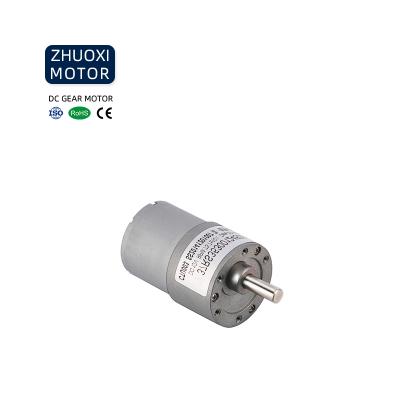 China Totally Enclosed Micro Speed ​​7rpm Motor With 37 Mm Gearbox Grill Motor 12v High Torque DC Motor 2Nm for sale