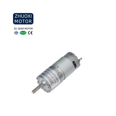 China Hot Selling 24v DC Totally Enclosed Motor Micro Geared 30mm DC Permanent Magnet Motor 3nm for sale