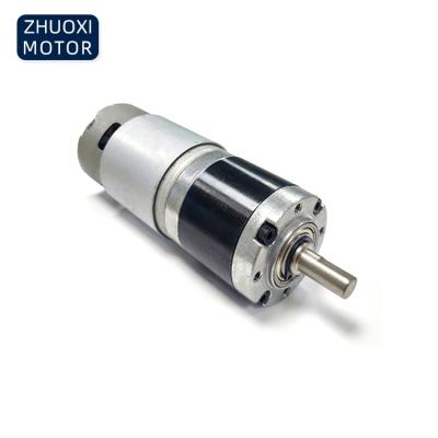 China 42 mm Gearbox 775 Totally Enclosed DC Motor Brushed BLDC 24v 18v 20 rpm Low Speed ​​High Torque Planetary Gear Motor For Blinds for sale