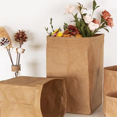 China Recycled Materials Wholesale Printed Kraft Paper Bakery Bread Bags Toast Sandwich Kraft Paper Bag for sale