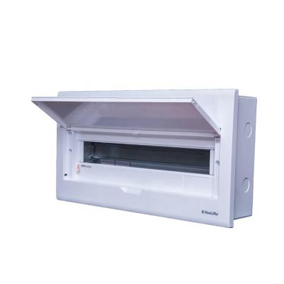 China Indoor Light Distribution YOU LOVE 21way Consumer Unit MCB Electrical Power Distribution Box With Powder Coating for sale