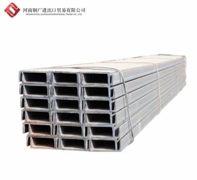 China Professional Structural Manufacturing Steel C Channel / U Channel S275 / S355 for sale