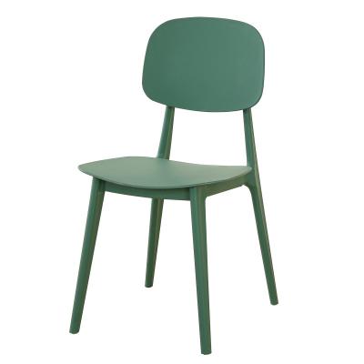 中国 China factory high quality home modern design furniture convertible plastic chair outdoor pp dining room seat plastic stacking chair 販売のため