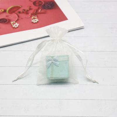 China Wholesale Custom Jewelry Packaging Pouch Organza Pouches Jewelry Packaging Gift Pouch No Logo Jewelry Packaging Bags for sale