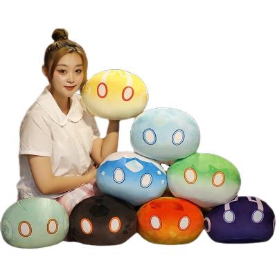 China Toy Genshin impact soft plush pillow by polyester backpack main pendant sound doll Japanese animation wholesale for sale