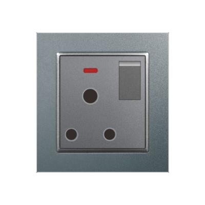 China 16A 250V 1/2/3/4 Strip Wall Light Energy Saving USBhotel Micro Switch Edge Room British Standard Electrical Socket for sale