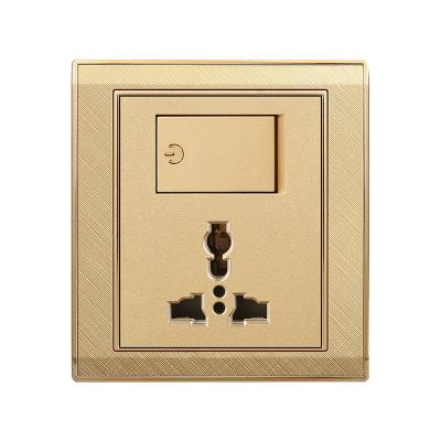 China Easy Install Factory Main Product Custom Logo Switches Acrylic Wall Outlet Switches Good Quality for sale