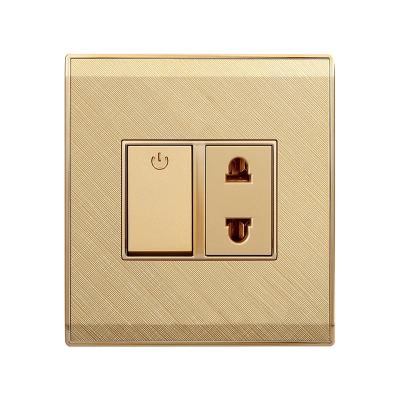 China Easy Install Popular Hot Selling Custom Logo Sales Acrylic Portable Wall Socket Switches for sale