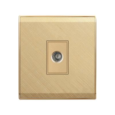 China Easy Install Professional Manufacturer Designer Switches Acrylic Indoor Wall Outlet for sale