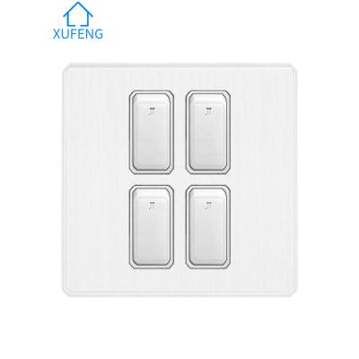 China American Great Wall 4gang 1Switches Button Fireproof Security Wall Commercial, Household Socket Switch for sale