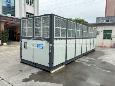 China JLSF-200D Chiller de tornillo refrigerado por aire CPP Producción de películas Embalaje Frío de la línea de producción en venta