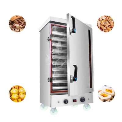 China 2022 Industrial High Speed ​​Low Energy Stainless Steel Electric Rice Noodles Steam Cabinet for sale