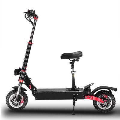 China 60V5600W Folding 60V5600W Four Pole Mode Unisex Electric Scooter Double Electric Scooter/Bicycle Four Pole Mode High Speed ​​Drive 