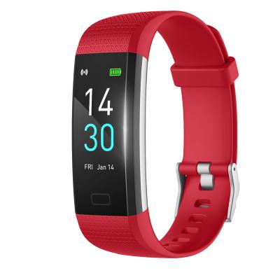 China Touch Screen Sports Activity Tracker Waterproof Fitness Health Reminder Wristwatch Smartwatch Band for sale