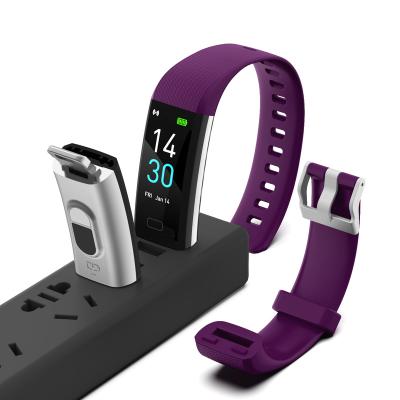 China Heart Rate Monitor Activity Band Waterproof Smart Watch Fitness Tracker ip68 Touch Screen CE RoHS Wristband Wristband Private Label for sale