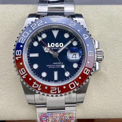 China Sapphire 126719 Brand GMT Sapphire 126719 Alarm Watch Factory 904L Mechanical Proper 3186 Steel Movement Blue Literal Luminous 40mm Watch for sale