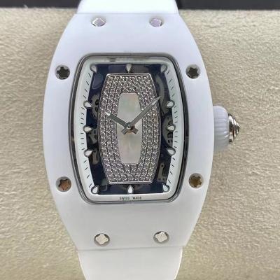 China Best Alarm Quality Woman Watch 32.2mm Sapphire Brand Ceramic Ladies Movement RM07-01 Automatic RM Watch for sale