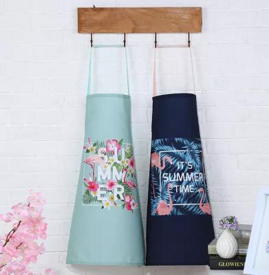 China 100% eco-friendly linen aprons of Gary, pink, blues, etc. of color style apron and chasuble canvas for sale