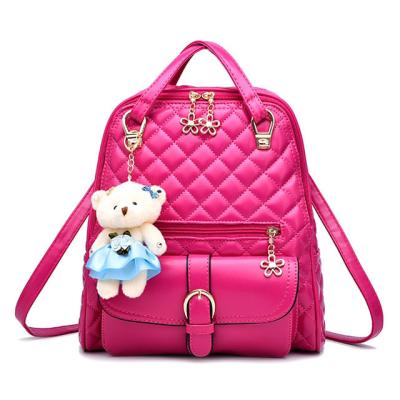 China Can be use as Toy Pendent Accessory Leather Backpack shoulder bag that women go around for sale