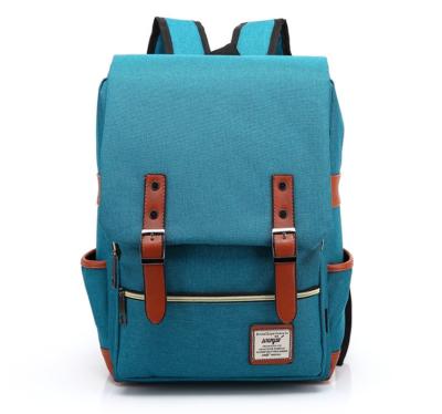 China New retro large space backpack with a large capacity canvas backpack for sale