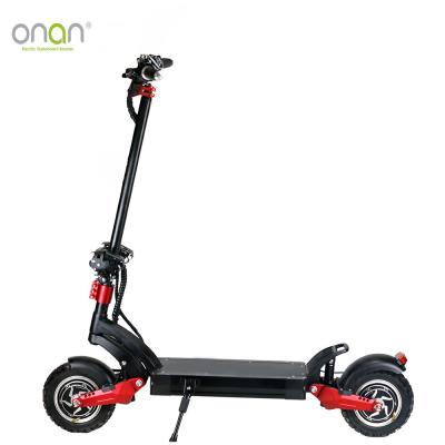 China ONAN Unisex Fat Tire 10 Inch 1000W 52V Hydraulic Interrupted Road Drifting Electric Scooter for sale