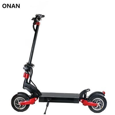 China 1000W 52V Unisex High Speed ​​Motor Dual 10 Inch Fat Tire Off Road Electric Scooter for sale