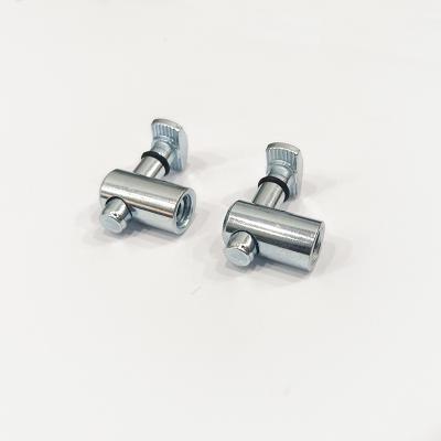 China Zinc plated carbon steel Hot sale quick connector made of carbon steel for 3090 T slot extrusion aluminum profile for sale