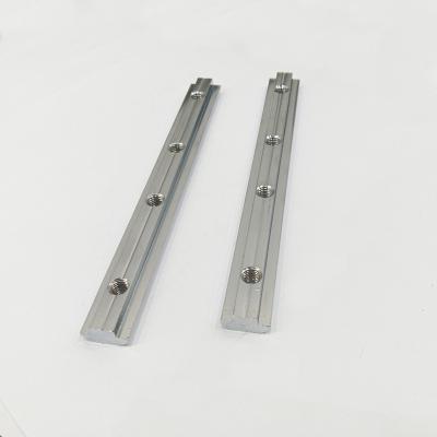 China Zinc plated carbon steel Joint bar connector made used  for connecting 10 slot 4545 series aluminum profile for sale