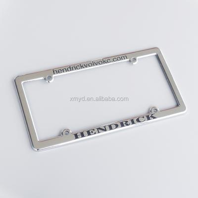 China No ABS Plastic Chrome Car License Plate Frame for sale