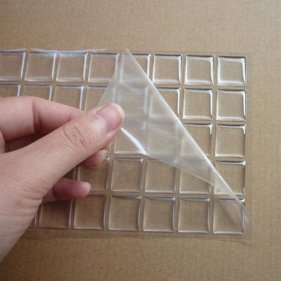 China Square / Rectangle 3D Dome Sticker Custom Clear Epoxy Scratch-proof Waterproof Eco-friendly, Non-Toxic, Yellowing Resistance for sale