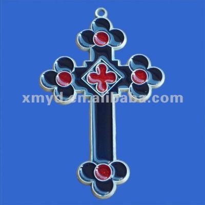 China Custom Colorful Europe Metal Cross Crafts For Christian Religion, Religious Item for sale