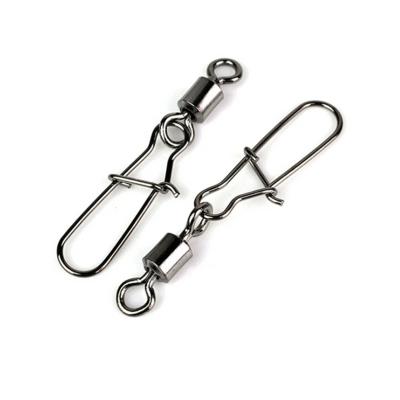 China Widely Applied Strong Ball Bearing Rolling Sea Accessories Stainless Steel Swivel Fishing Snap for sale