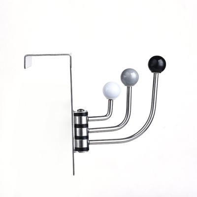 China Stainless Steel Stocked Hooks Double Wall Hooks Wall Hooks Metal Hooks Cloth Hanger And Coat Racks for sale