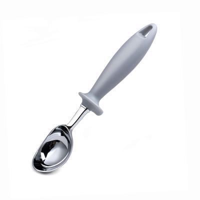 China Manufacturer Wholesale New Kitchen Tools Stainless Steel Stocked Ice Cream Scoop for sale