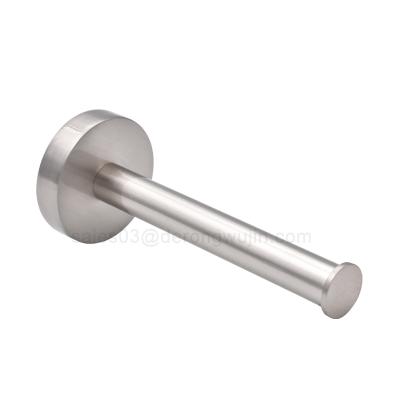 China Free Replacement Part Luxury Zinc Alloy Low Stainless Towel Toilet Satin Nickel Satin Holder Paper Drill for sale