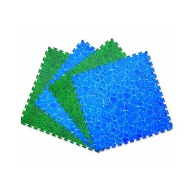 China Best-Selling China Manufacture Quality Foam Puzzle Floor Mat Puzzle Play Playground Grass Eva Mat Floor for sale