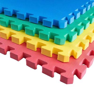 China Multicolor Look Foam Mat interlocking Eva Mat Floor Tiles Kids Play Mat for sale