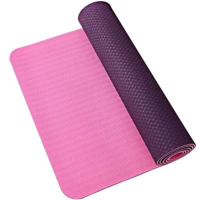 China China Factory Good Quality Extra Thick Yoga Mat Durable Double Color Yoga Mat Design for sale