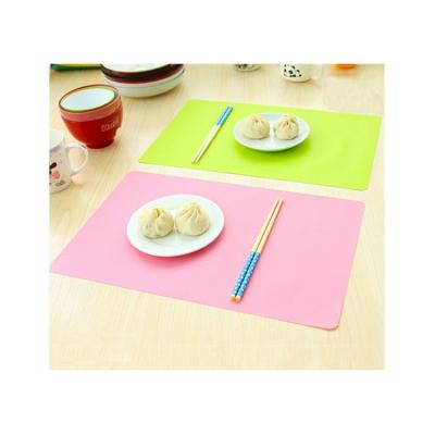 China Hot Selling High Quality Colorful Table Mats Heat Resistant Sustainable Dining Table Mat for sale