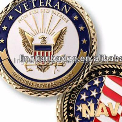 China Europe 2018 Popular 3D Souvenir United States Navy Coin for sale