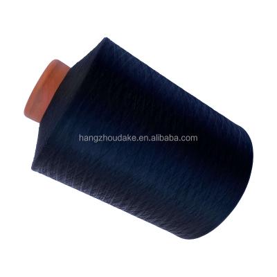 China Sustainable 150D/96F DDB Polyester Filament DTY Dope Dyed Black NIM AA Grade For Textile for sale