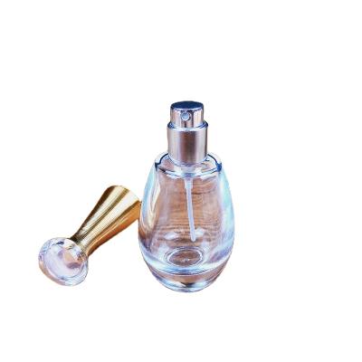 China Wholesale Gift And Perfume Bottle Spray Glass Custom Round Bottle for sale